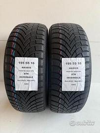 2 gomme 195 55 16 maxxis a1251