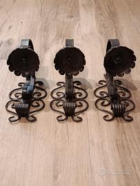 Lampade a parete in ferro battuto 