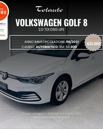 VOLKSWAGEN Golf 2.0 TDI DSG SCR Life