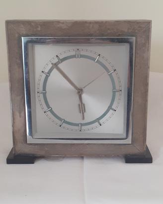 Orologio da tavolo in radica