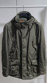 Giaccone Woolrich,  verde militare  tg. M