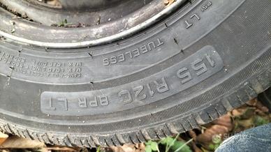 4 Cerchi da 12" con pneumatici – Piaggio Porter