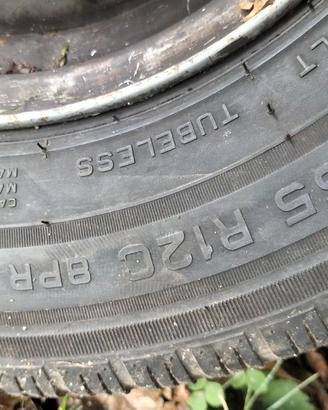 4 Cerchi da 12" con pneumatici – Piaggio Porter