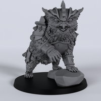 Ironbeak the Owlbear - Pit-Fighters - Miniatura