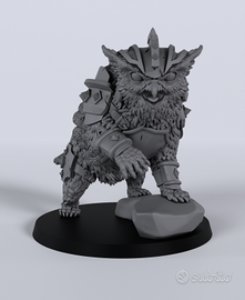 Ironbeak the Owlbear - Pit-Fighters - Miniatura