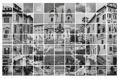 Quadri collezione MOSAICI SCOMPOSTI