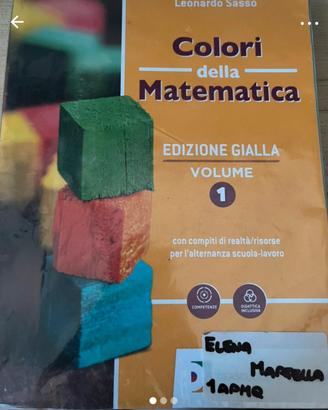 i colori della matematica - volume 1