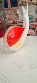 Pesce in vetro di Murano. 