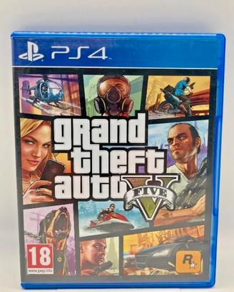 GTA 5 PS4 Vers. EU MULTILINGUA Grand Theft Auto V