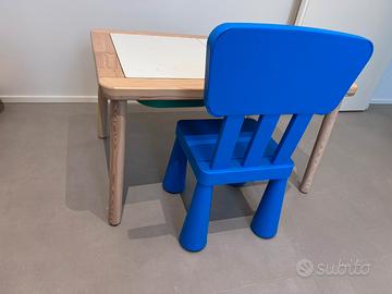 Tavolo in legno bambini