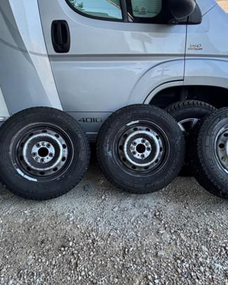 cerchi gommati per camper ducato