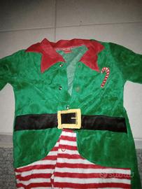 Pigiama tuta baby neonati bambino elfo natalizio