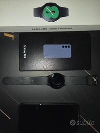 s24 256 GB + Samsung  smart watch 4 40mm 