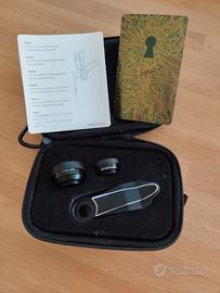 2 lenti per fotocamera cellulare 