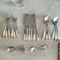 Set posate acciaio inox