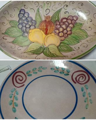 Piatto ceramica Siciliana anche da appendere