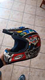 Casco Suomy da cross + mascherina thor