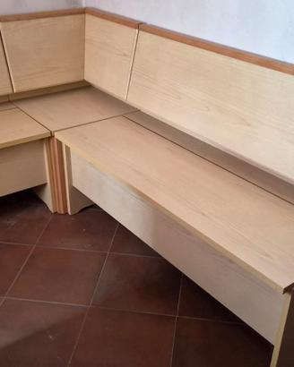 panca legno ad angolo frassino 