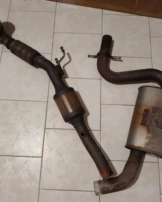 Downpipe  + Centrale Originale VW Scirocco TSI