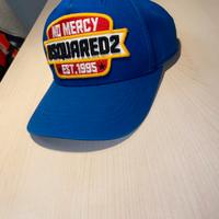Cappellino Dsquared2 "No Mercy" Blu Elettrico