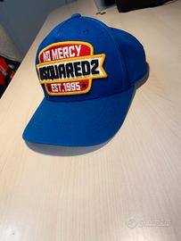 Cappellino Dsquared2 "No Mercy" Blu Elettrico
