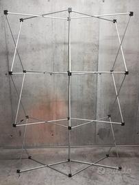 TETRART Due Pareti/Stand - "Ragno Pubblicitario"