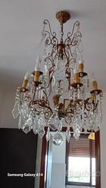 lampadario anni 70