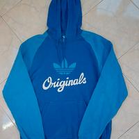 Felpa Adidas Originals Blu Taglia M