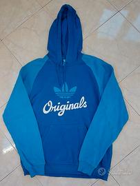 Felpa Adidas Originals Blu Taglia M