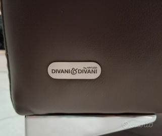 Divani pelle-Divani & Divani by Natuzzi