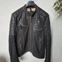 biker pelle BLAUER