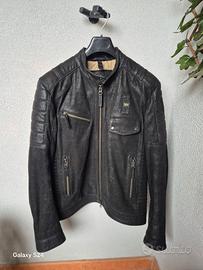 biker pelle BLAUER