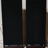 coppia casse Philips anni 80