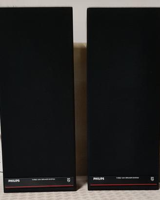 coppia casse Philips anni 80