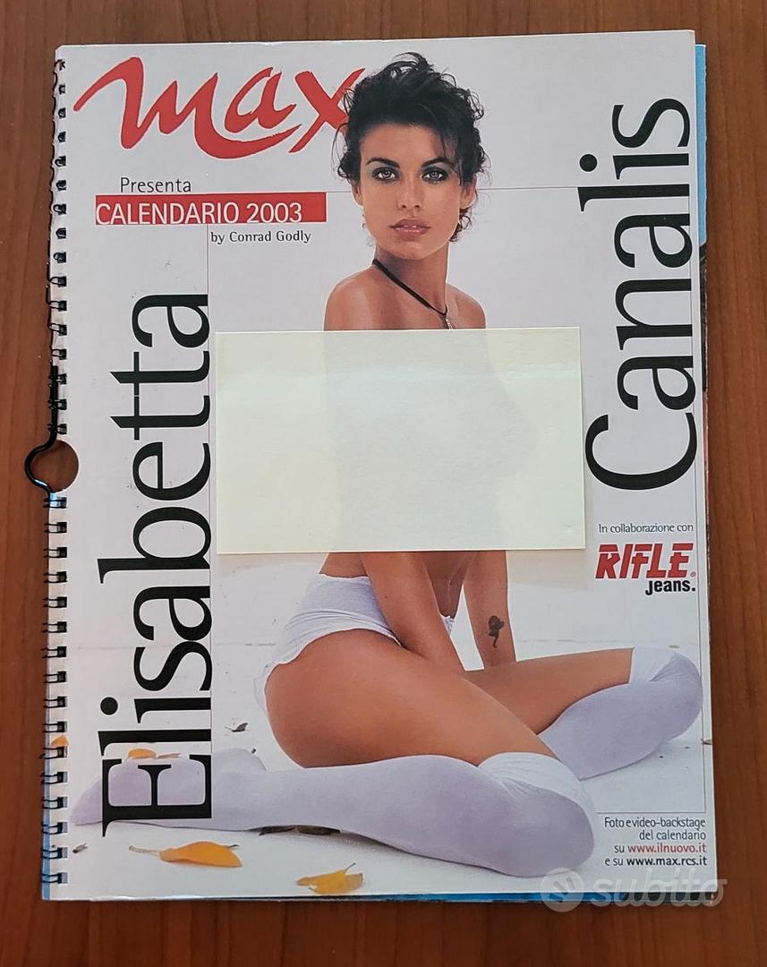 Calendario Anno 2003 MAX con Elisabetta Canalis - Collezionismo In vendita  a Modena