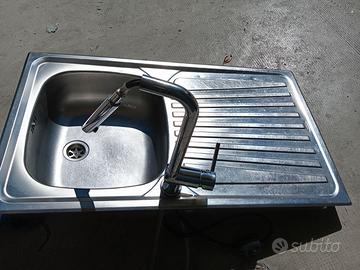 lavello per cucina senza rubinetto