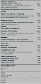 Corriere,commesso, magazziniere,sicurezza fabbrica