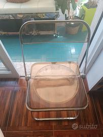 coppia  sedia plia originale