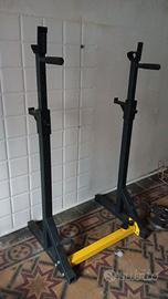 Squat Rack - Supporto per Bilanciere Regolabile