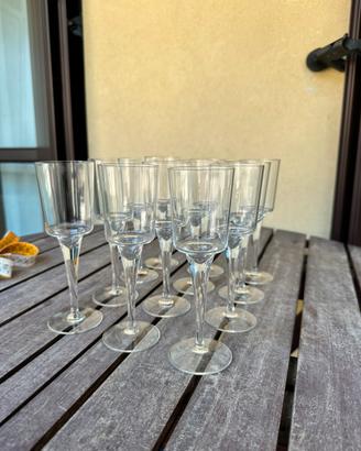 Bicchieri da liquore in cristallo Rosenthal