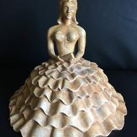 Statuina in terracotta anni '40