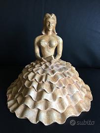 Statuina in terracotta anni '40