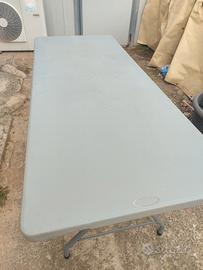 TAVOLI CATERING RETTANGOLARI PIEGHEVOLI 