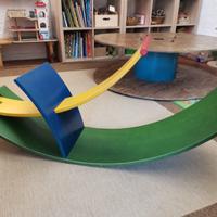 Sedia a dondolo Hippo di Stokke