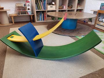 Sedia a dondolo Hippo di Stokke