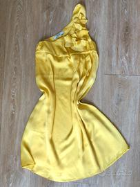Vestito giallo monospalla Liu Jo