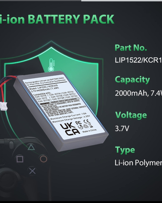 Batteria Controller Sony PS4
