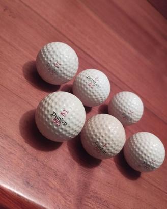 DUNLOP 65 - RARE GOLF BALLS - ANNI 90