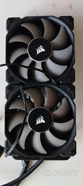 raffreddamento a liquido Corsair h100x 