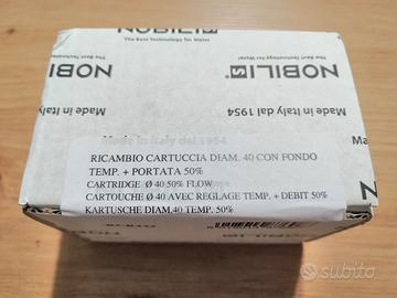 Cartuccia nuova diam 40 per miscelatore  Nobili 